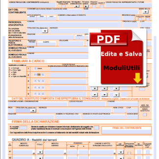 Download busta paga pdf editabile gratis para